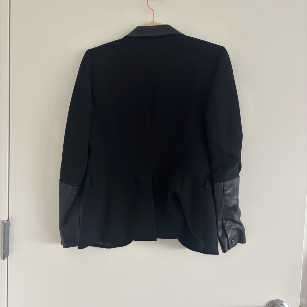 Rag and Bone Blazer with Leather Trim - Picture 4 of 4